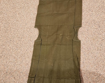 Vintage US Military Litter Canvas Bed (1968), Vietnam Era Stretcher Fabric Only