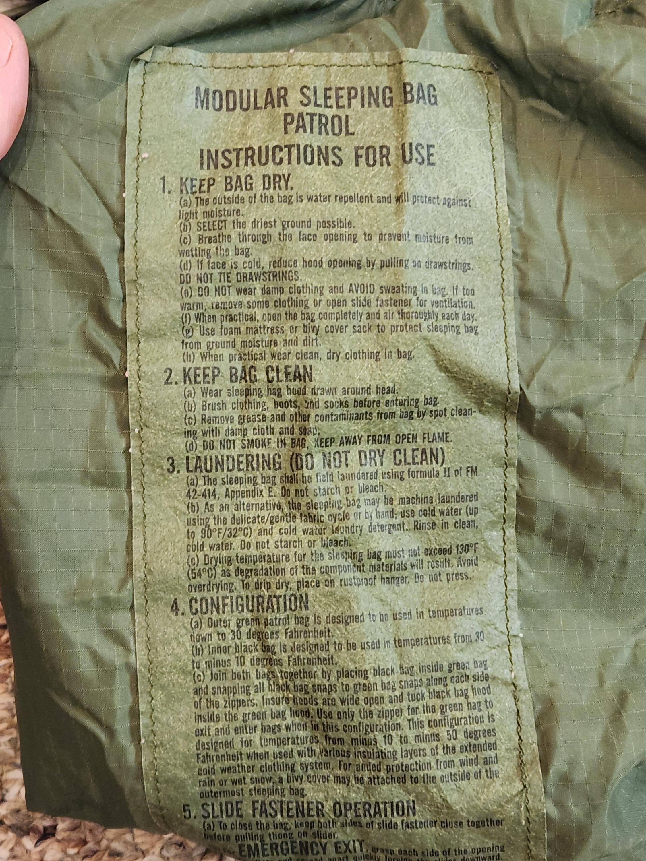 Military Sleeping Bag Vintage - Etsy