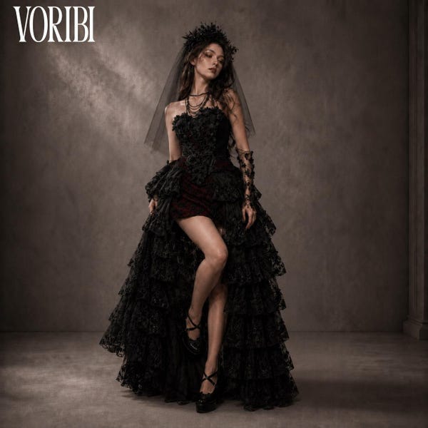 short a line dresses Ladivine CD0226 - A-Line Dress Off-the-shoulder Black Satin Prom Size:Age 4 pcat-388