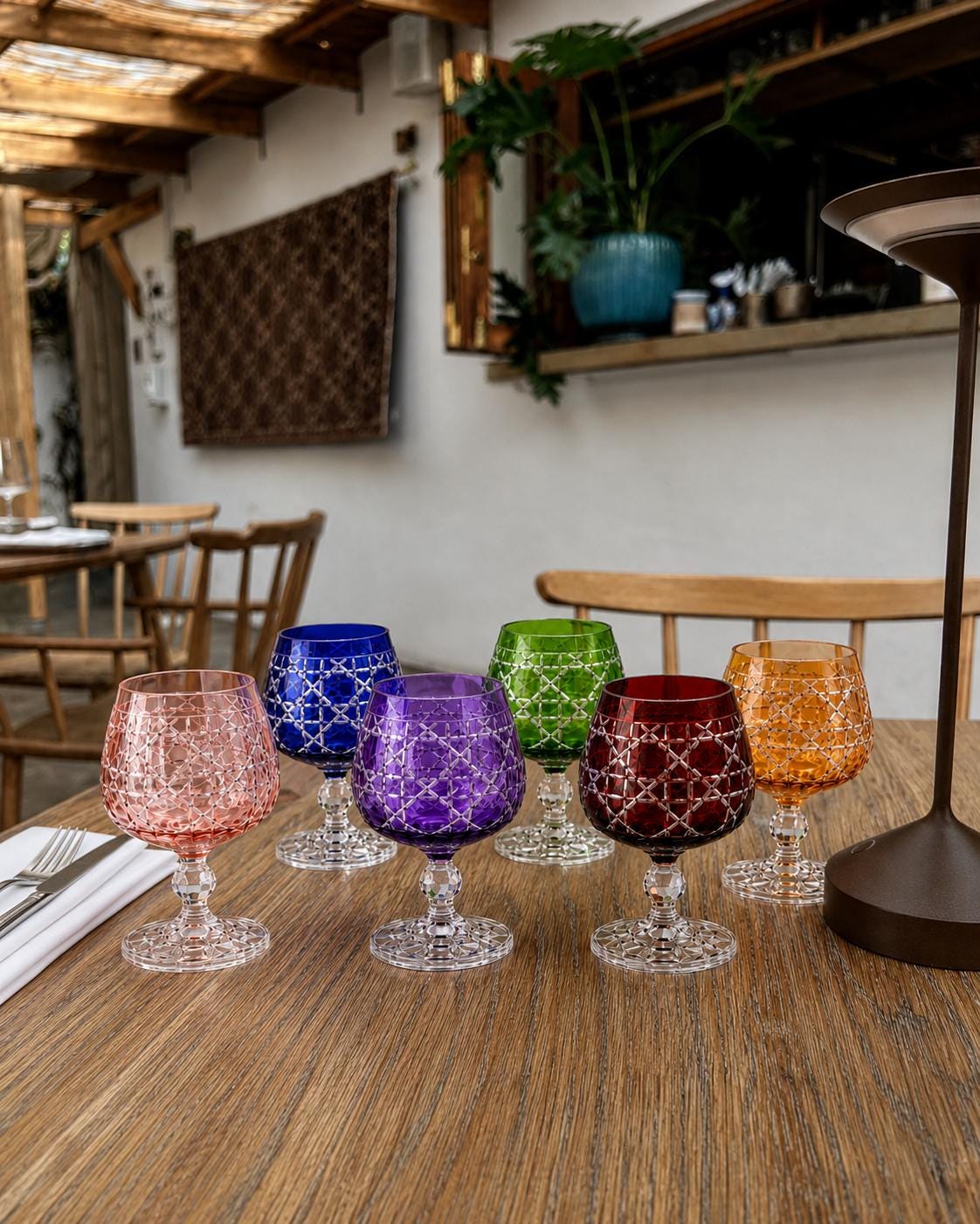 Bohemia Glass Set - Etsy Hong Kong