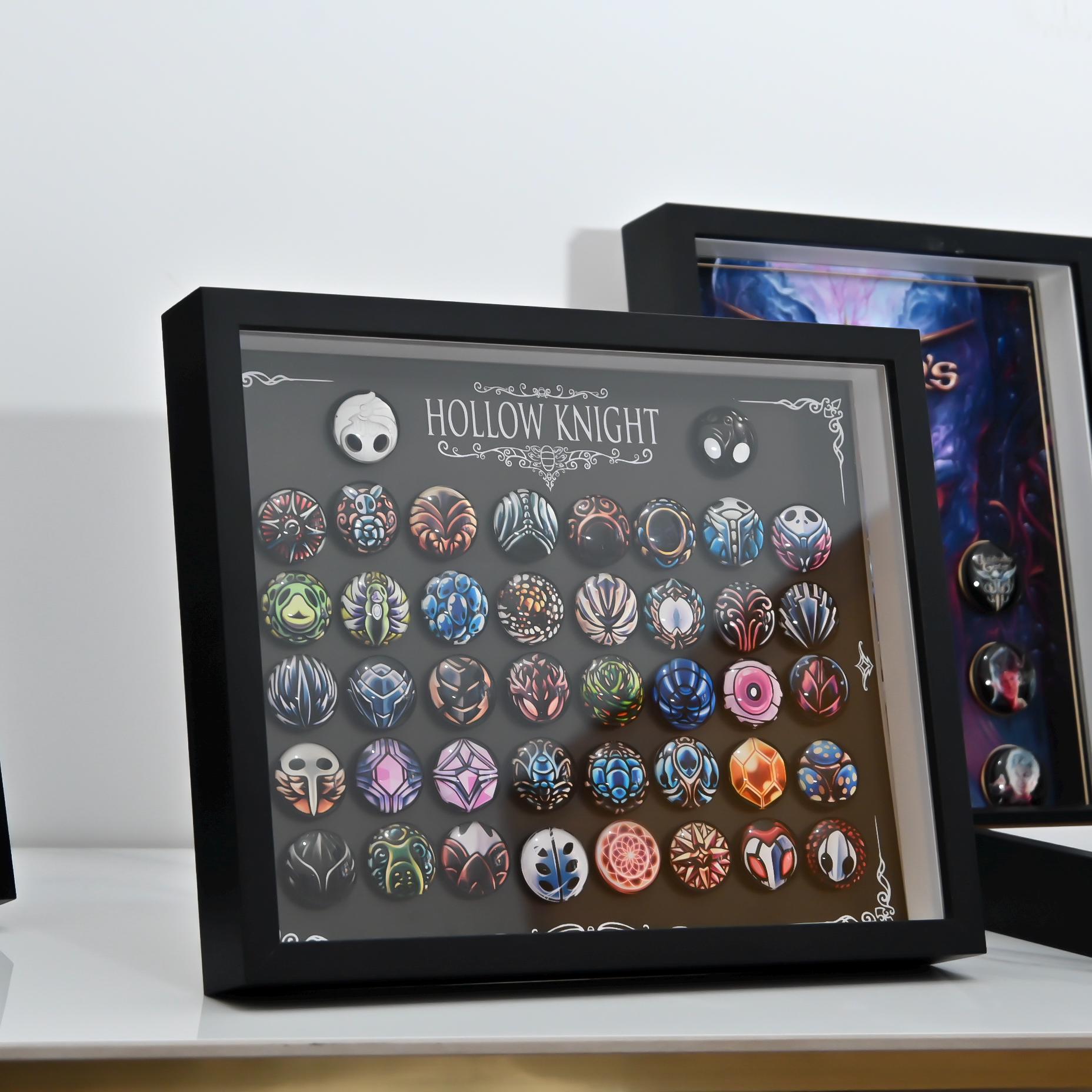 Hollow Knight Magnetic Display Frame Complete 42-Piece Gift Set for Collectors