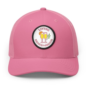 Brunch Patch Trucker Cap | Embroidered Patch Snapback