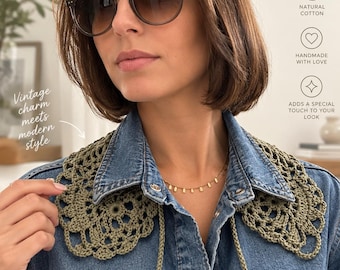 Cuello de ganchillo