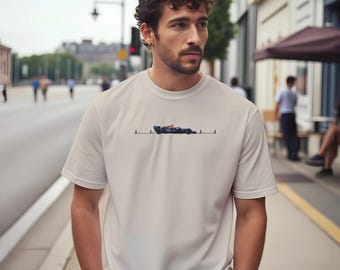 2026 Redball F1 Car T-Shirt - Artistic Motorsport Formula 1 Design | Adult Unisex Tee | F1 Fan Gift Petrolhead Racing Apparel