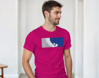 XRP T-Shirt - BG123 Snowball Avalanche Riddle | Adult Unisex Crewneck | Crypto Ripple 589 Bearable Guy Music Note Cartoon Premium Tee