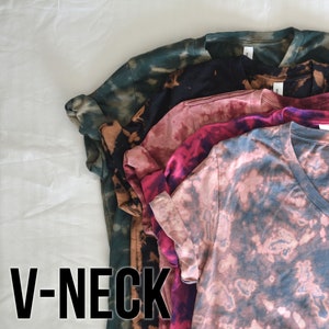 Tie Dye V Neck, V-neck T-shirts for Women, Unisex v neck Tee, Tie Dye TShirt, V Neck Shirt, Tie Dye For Men, Tie Dye for Fall, V Neck Tee