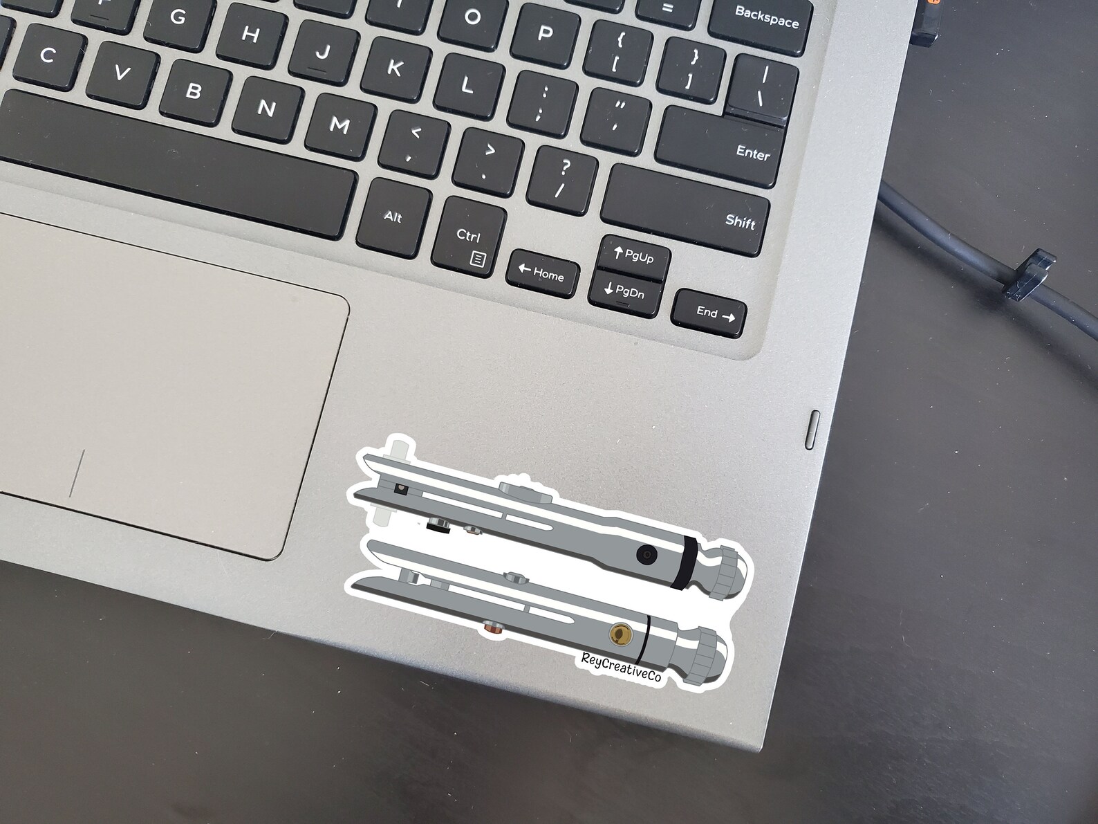 Ahsoka Tanos Lightsaber Ahsoka Sticker Ahsoka Lightsaber Etsy