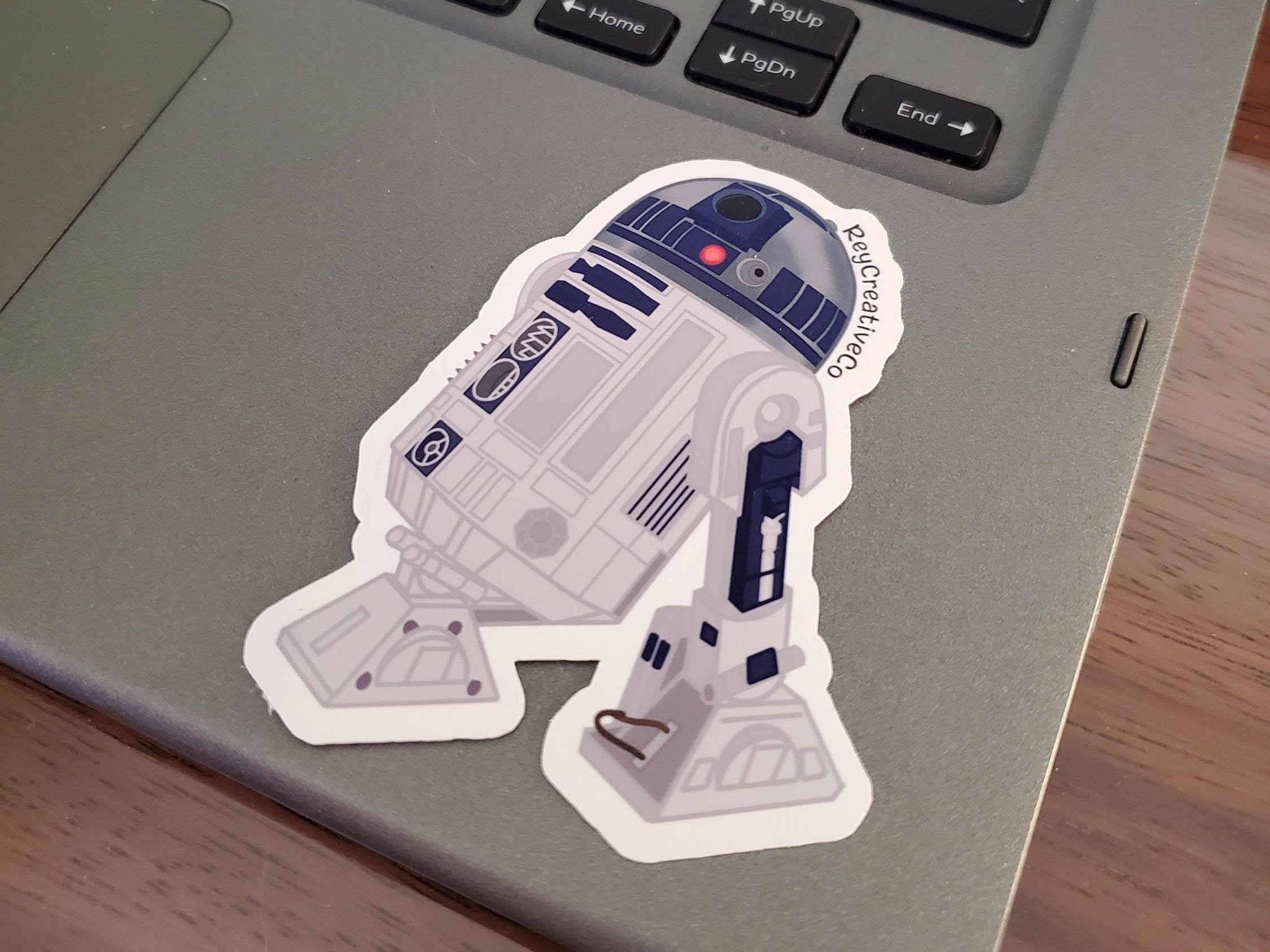 R2D2 Sticker vinyl water resistant sticker water bottle Etsy
