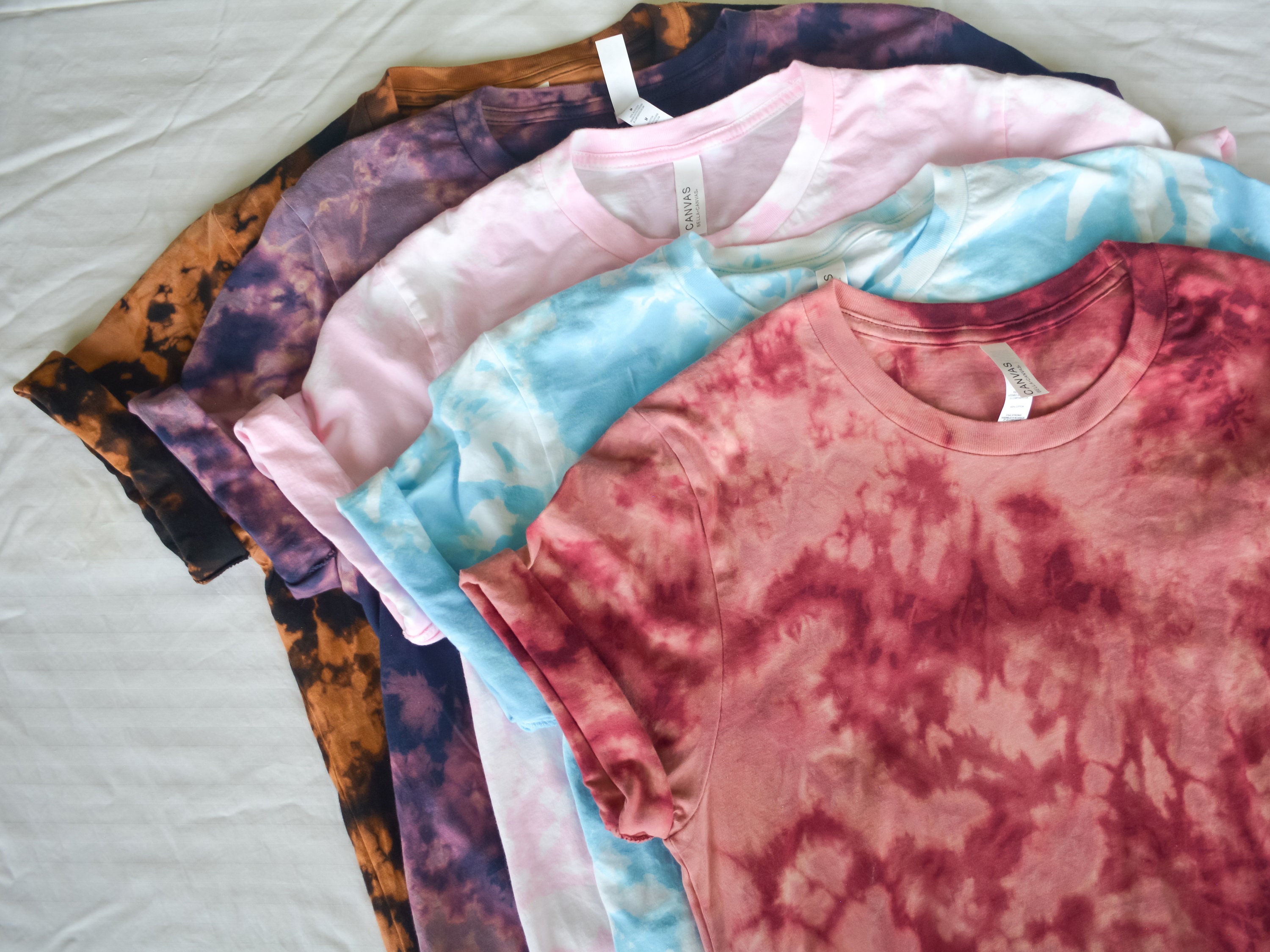 Tie Dye Shirt, T-Shirt Design, Soft Shirts for Women, Gift for Her, G…