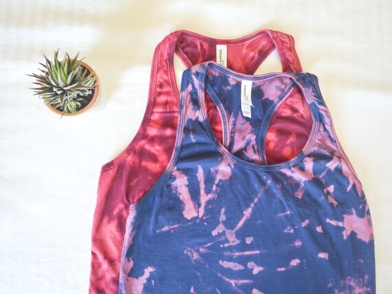 Tie Dye Tank Top, T-Shirt Design, Soft Shirts for Women, Gift for Her, Tie Dye Top, Unique Tie Dye, Bella Canvas, Soft Tank Top, Summer Tank