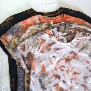 Halloween tie dye shirt, fall shirts for women, Halloween bachelorette party shirts, orange and black tie dye, spooky tie dye, spooky season