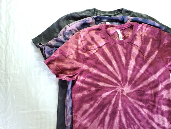 Spiral Tye Dye T Shirt Bleach Tie Dye Shirt Mom Gift for Mom