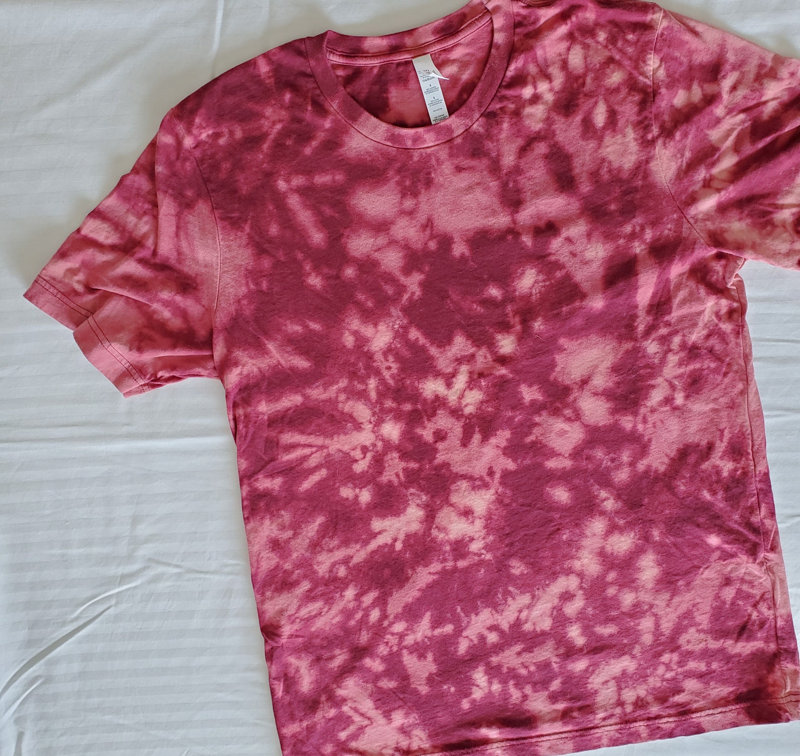 Red Tie Dye Shirt TShirt Design Soft Shirts for Women Gift Etsy