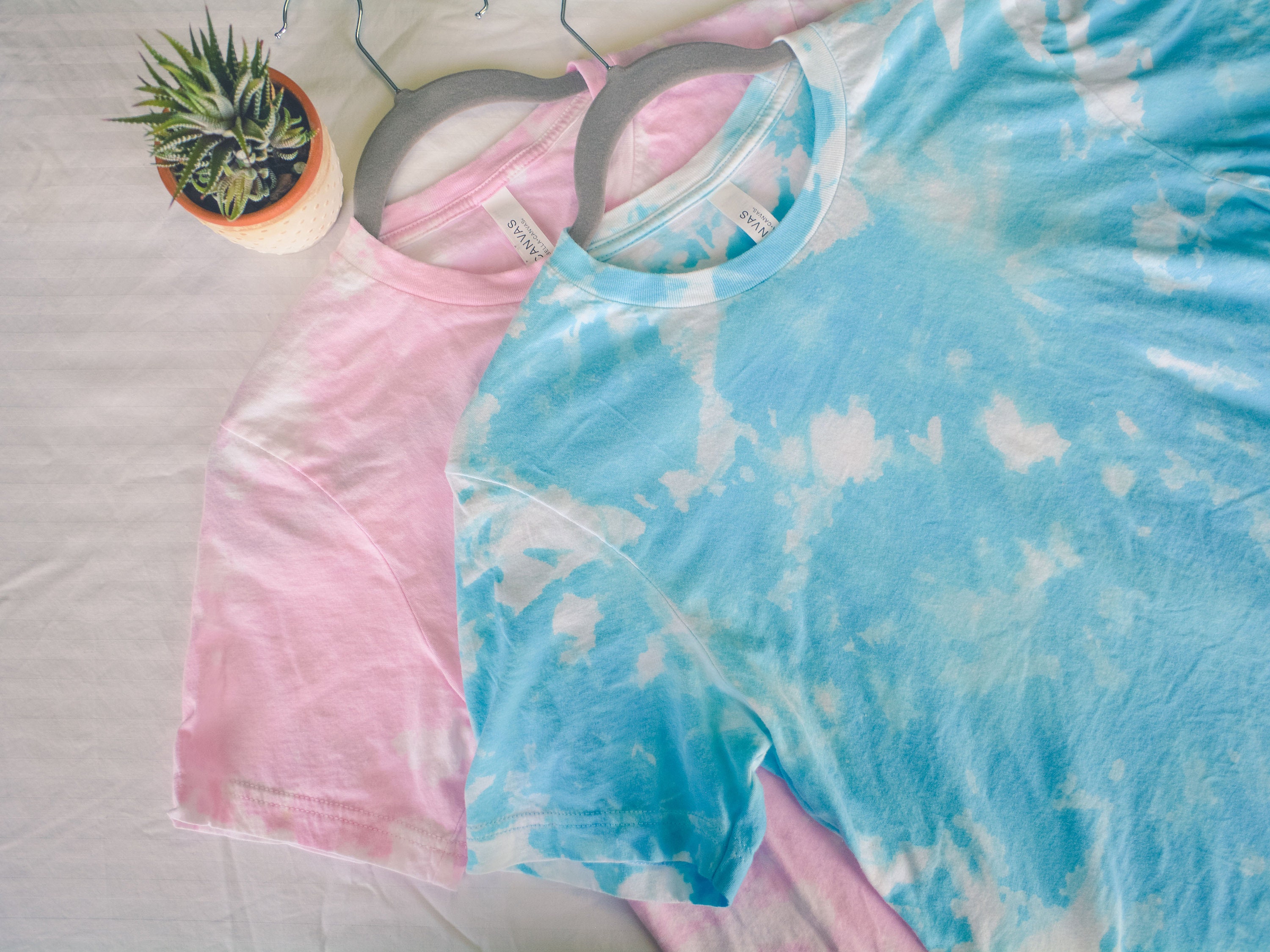 pastel tie dye long sleeve shirt