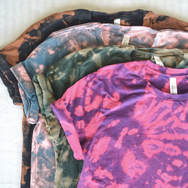 Tie Dye Shirt, T-Shirt Design, Soft Shirts for Women, Gift for Her, Gift for Him, Unisex Tshirt, TieDye TShirt, Unique Tie Dye, Bella Canvas