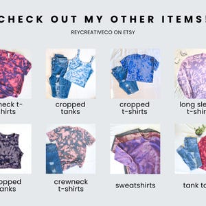 Cropped Tie Dye Shirt, Tie Dye Crop Top, Soft Shirts for Women, Crop Tee, TieDye TShirt, Unique Tie Dye, Crop Top, Cropped Tshirt image 10