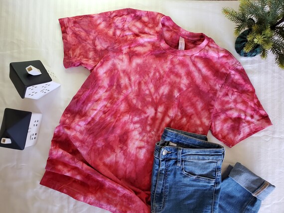 Christmas Tie Dye Shirt Bella Canvas 
