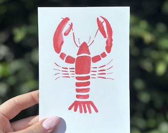 Any 3 Hand Painted Watercolour Note Cards