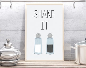 Shake It Digital Art Printable - Various Sizes
