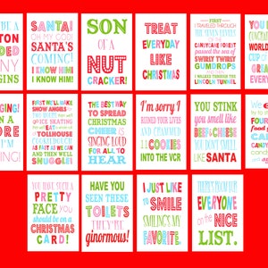 Every Buddy the Elf Christmas Digital Quote Art Printables - Various Sizes