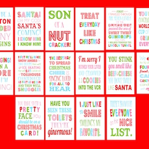 Every Buddy the Elf Christmas Digital Quote Art Printables - Various Sizes