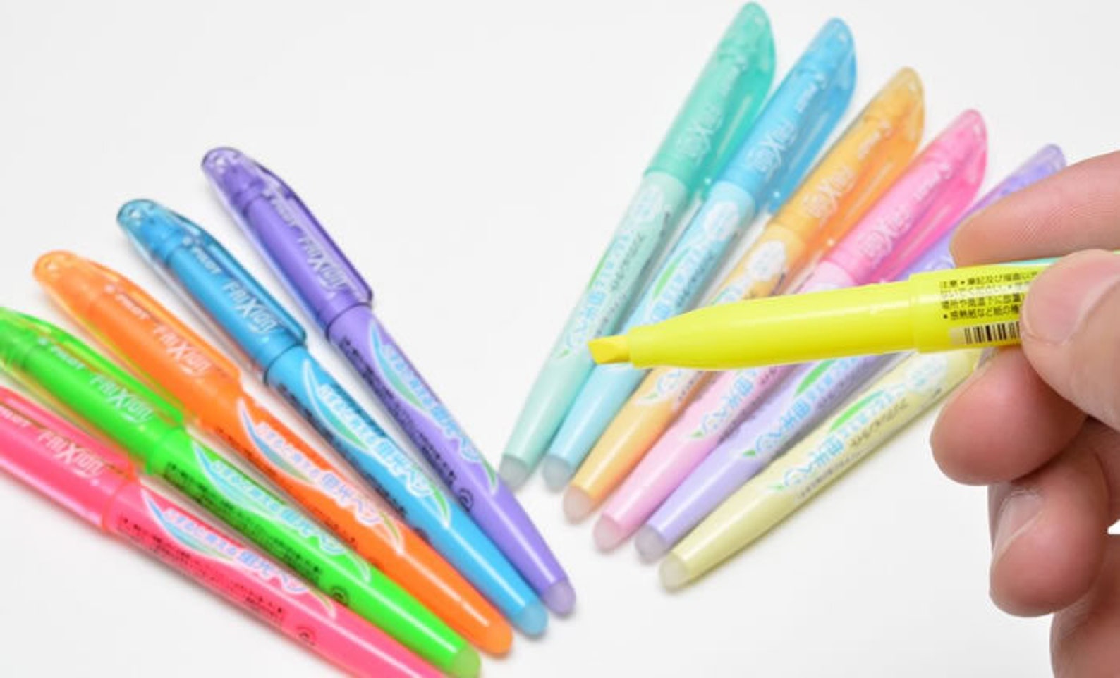 Pilot Frixion Light Erasable Highlighter Pen 12 Colors to Etsy