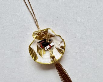 Graduation Gift or Keepsake - Shell Charm Ornament