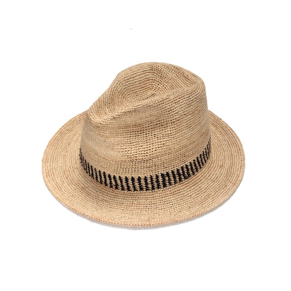 mens summer straw fedora hats