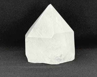 Natural Clear Quartz Point | Ethically Sourced Crystal Tower for Home Décor, Meditation & Crystal Collections
