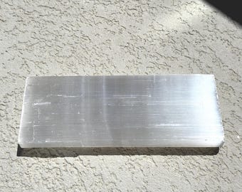 Selenite Satin Spar Crystal | Ethically Sourced Healing Crystal for Energy Cleansing, Meditation, Reiki, Home Decor & Spiritual Purification