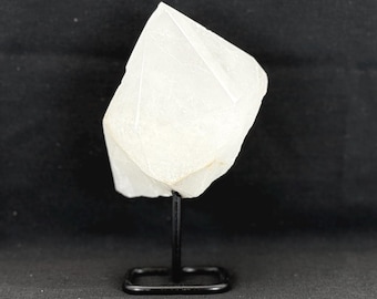 Clear Quartz Crystal on Stand | Ethically Sourced Display Crystal for Modern Home Décor & Crystal Collections