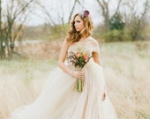 The "Marie"  Dress - Whimsical Tulle Wedding Ballgown