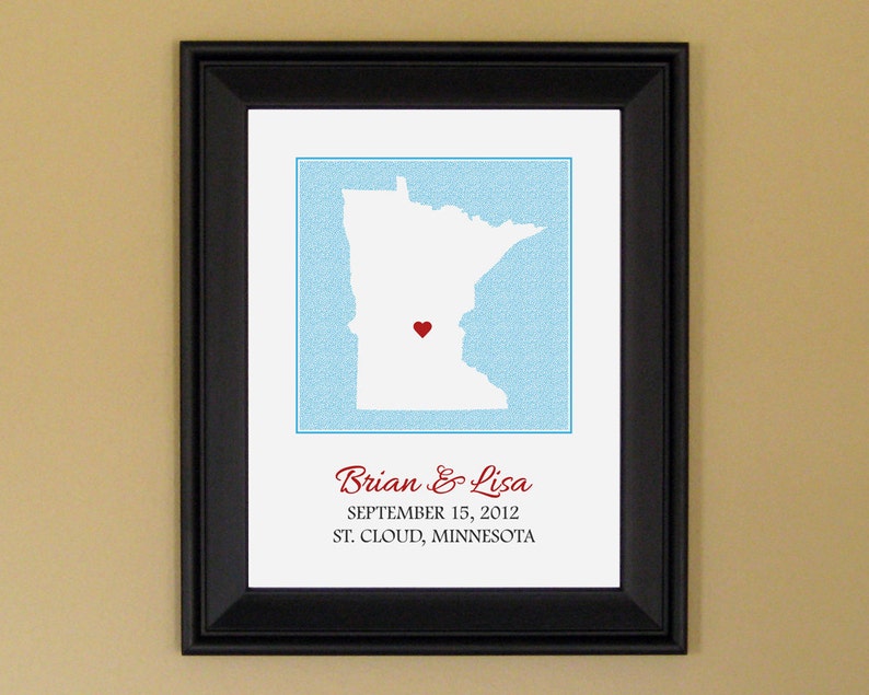 Personalized Anniversary Gifts For Him Anniversary Gift for Him Personalized Wedding Art