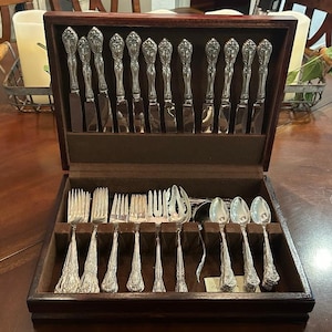 Chateau Rose Sterling Silver Flatware - Etsy