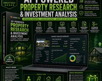 AI Property Research & Investment Analysis Toolkit (Claude Code)