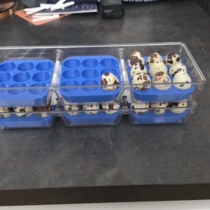 O&A Stackable Quail Eggs Holder