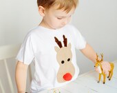 Matching Christmas shirts for kids, Reindeer shirt, Christmas shirt, Gift for kids, Unique Christmas shirt, Xmas tee, Sibling shirt set