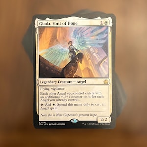 Giada, Font of Hope MTG Commander Deck – Authentic Magic the Gathering No Proxies EDH Angels