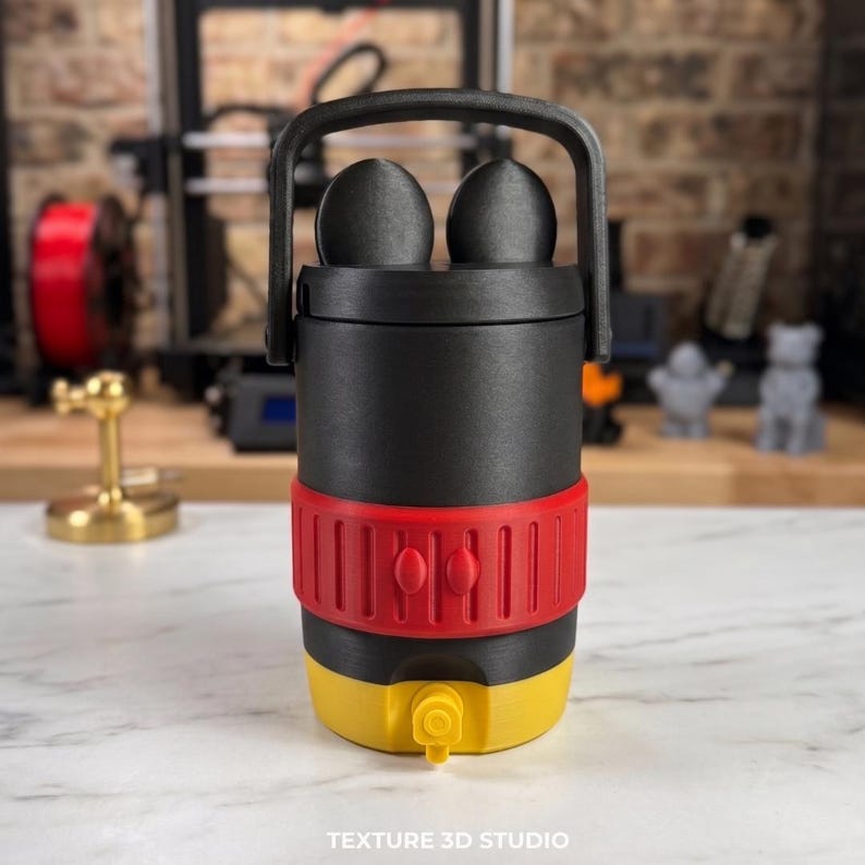 Mouse Ear Can Cooler STL File | 12oz Soda Can Holder | Instant Download | FDM Print File image 2