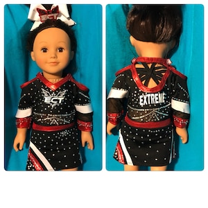 Replica Cheer Uniform for 18&quot; doll