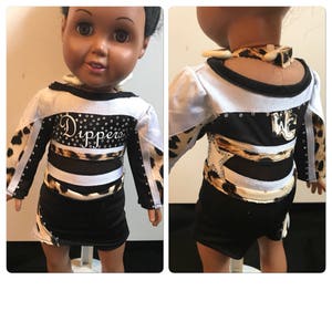 Replica Cheer Uniform for 18 doll image 5