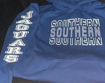 Southern University Jaguar reflective hoodie