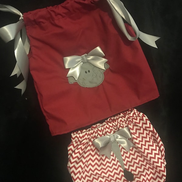 18 Month Crimson Tide Girls Outfit – Etsy