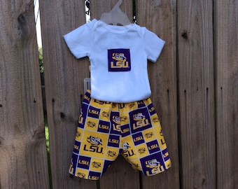 Eye of the Tiger shorts and baby bodice/tee shirt