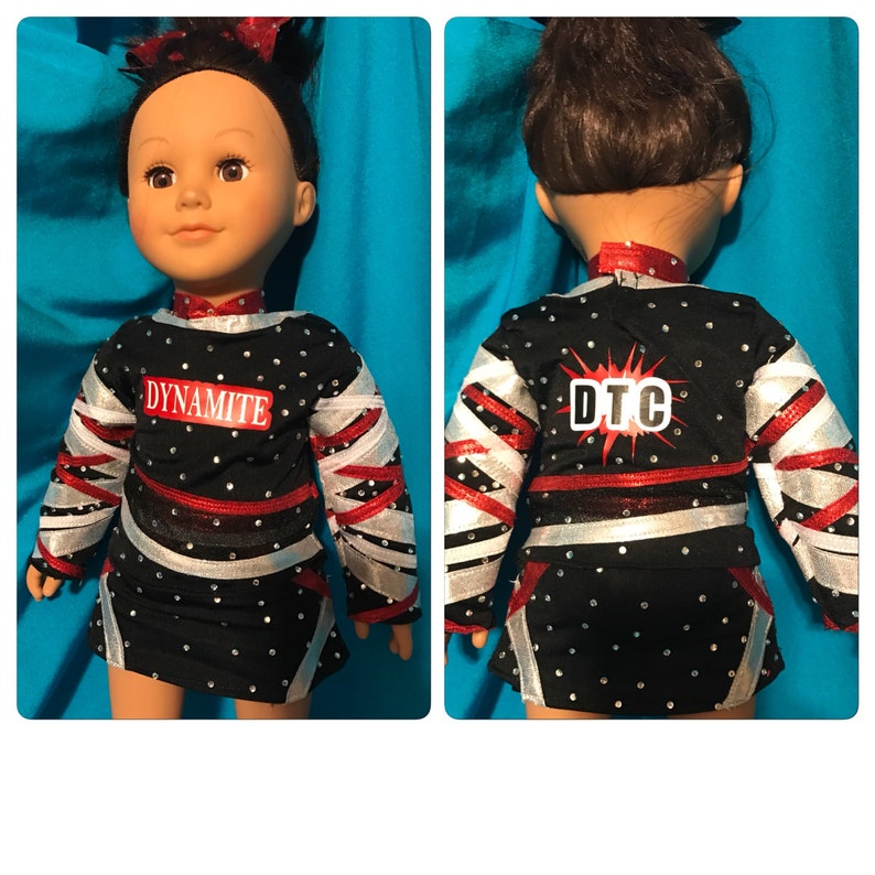 Replica Cheer Uniform for 18 doll image 3