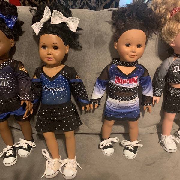 Sublimated Doll Cheer Uniform