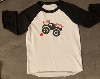 Boy Valentine raglan shirt