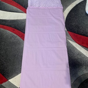 Solid color kinder nap mat cover