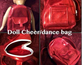American girl doll cheer backpack hotsell