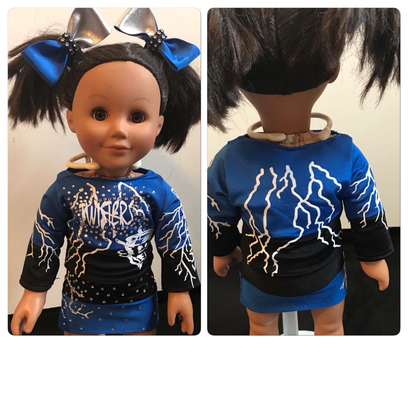 Replica Cheer Uniform for 18 doll image 4
